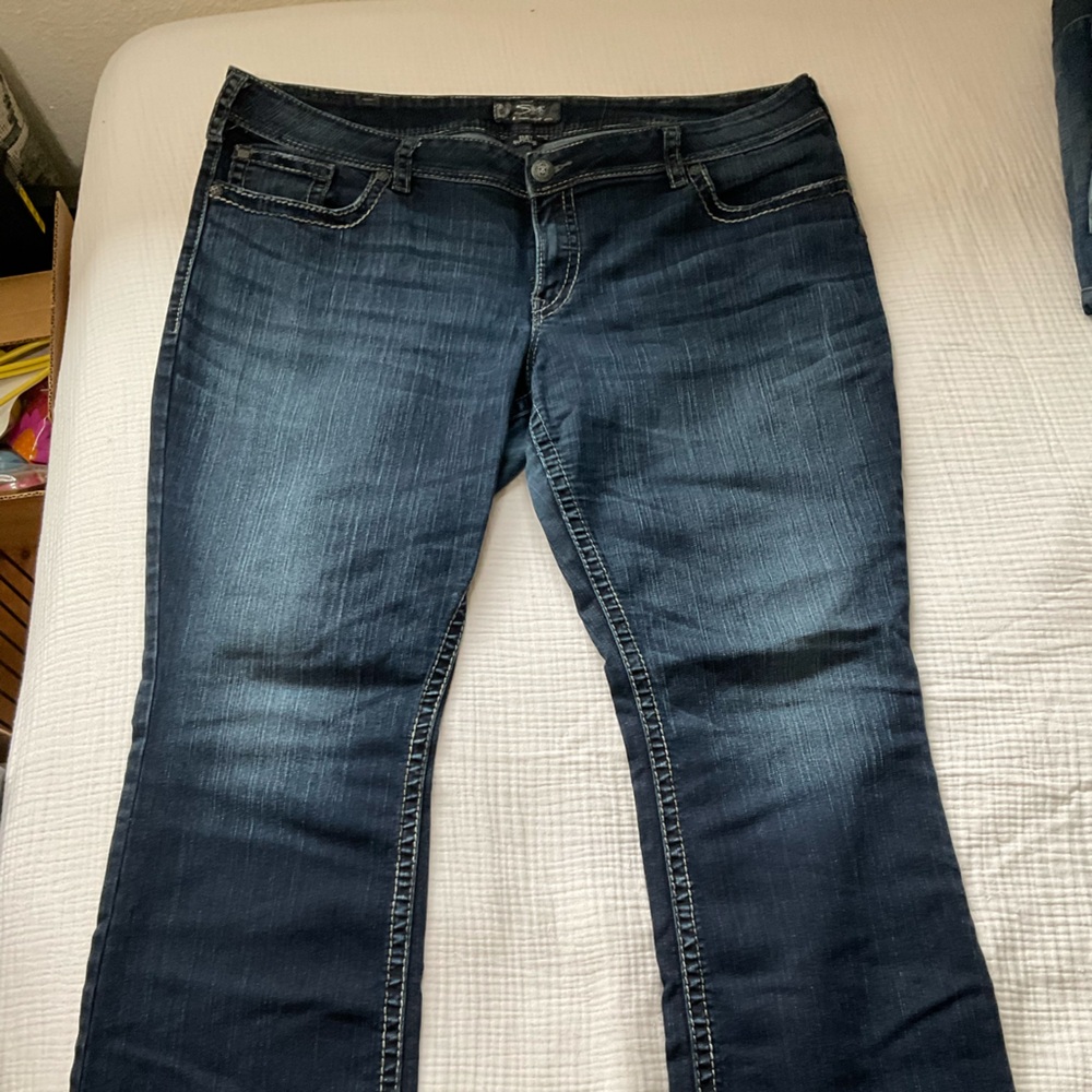 Silver Jeans Light Gray Denim